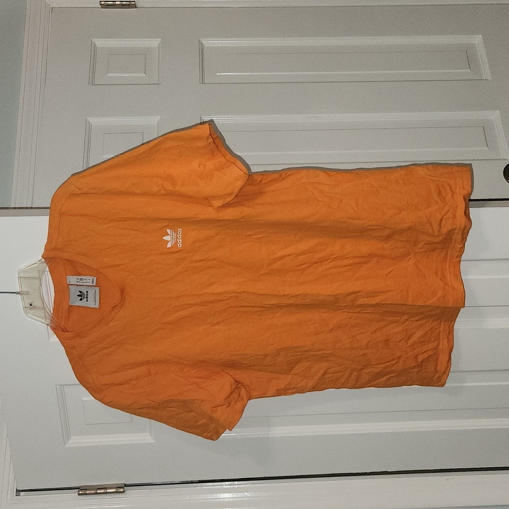 Adidas Orange Tee Men's Medium